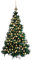 AMC Albero di natale da 240 cm di altezza realizzato in pino verde artificiale in stile canadese con ben 2700 rami annodati e rinforzati 800 estremità con piede in acciaio rinforzato