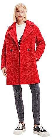 COAT_LONDON, 3061 RED RED, M