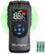 ALLmeter Misuratore di Umidità del Legno Senza Ago Non Distruttivo,Rilevatori di Umidità Igrometro Professionale con Allarme Display LCD, Profondità 0-50mm,Precisione ±4,0 per Parete,Legno,Cartongesso
