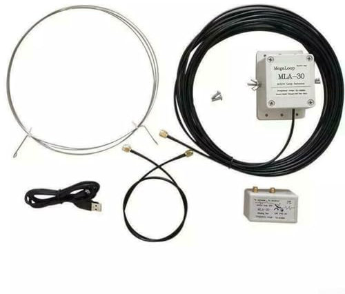 Amplify Shortwave Radio Signals MLA30+ Active Receive Antenna, Compact And for DURABLE