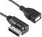 AMI MDI USB Adattatore Audio Adattatore, Cavo Adattatore USB Compatibile con Au-di A3, A4, S4, A5, S5, S6, A8, S8, A8-L, Q3, Q5, Q7, TT, R8, V-W Je-tta, Golf Mk6, Pa-ssat, Wa-gon, Sko-da, 30cm