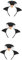 JEWEDECO 3stücke Pinguin Haarreif Lustiges Pinguin Kopfband Haarschmuck Für Junge Mädchen Und Erwachsene Für Halloween Partys Und Kinderfreundliche Veranstaltungen GeschenkideeCosplay