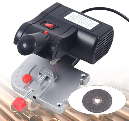 Portable Table Saw Cut Off Machine 1/2 Cut Depth 4500rpm Woodworking Bench Saw Portable Benchtop Table Saw Woodworking Cutting Polishing Carving Machine Cutting Machine with Countertop