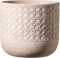 Soendgen Vienna, Blumentopf aus Keramik, Farbe: naturbeige, 15 cm Durchmesser, 14 cm hoch, 3,15 l Vol.