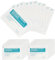 Guegine 30 Pcs Wound Dressings Adhesive Set Soft Pore 6cm x 7cm White Adhesive Dressings for Wounds Breathable Soft for Cuts, Abrasions and Small Pressure Sores
