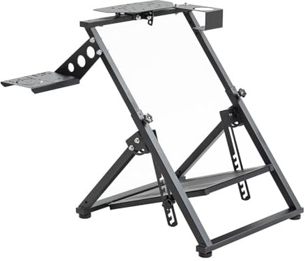 Anman Foldable Driving Gaming Lenkrad Ständer Fit für Logitech G25 G27 G29 G923, Thrustmaster PXN V9, faltbar, nicht enthalten Pedale & Shifter