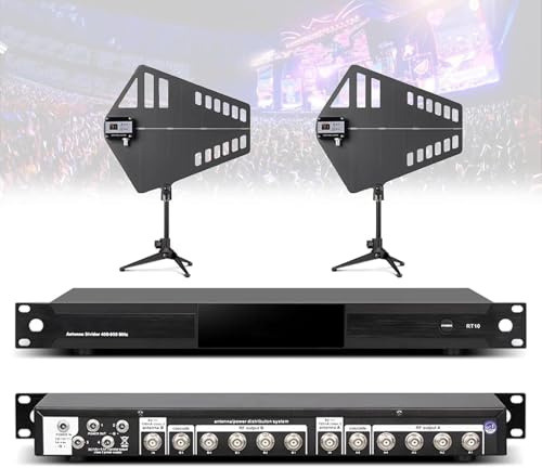 CHANGLKJ Console De Mixage Audio Professionnelle, Processeur Audio Numérique 4 Entrées/8 Sorties, Gestion des Haut-parleurs DSP, USB/WiFi/RS485 Et 232, Fréquence D'échantillonnage De 96 KHz