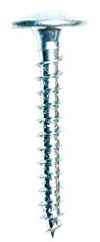 Alsafix - Vis de penture 6. 0 x 25mm, zinguée blanc