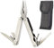 Semptec Urban Survival Technology Taschenmesser Multitool: 15in1-Basis-Multitool aus rostfreiem Edelstahl mit Gürteltasche (Universal-Werkzeug, Multiwerkzeug-Messer, Schraubenzieher)