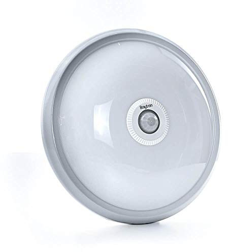 15W LED Deckenleuchte Deckenlampe Wandlampe Wandleuchte mit Bewegunsmelder 360° sensor inklusive LED leuchtmittel weißer rahmen Kaltweiß