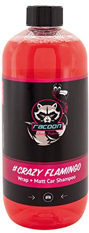 Racoon Crazy Flamingo Wrap + Mate Car Shampoing - 1000ml