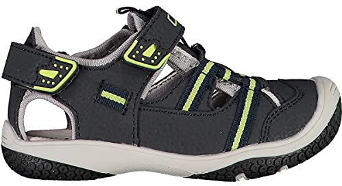 CMP BABY NABOO HIKING SANDAL, Sandali Sportivi, Unisex - Bambini e ragazzi, Nero (Anthrazit), 18 EU