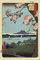 Hiroshige - Masaki & Suijin Grove - Poster Plakat Druck - Größe 61x91,5 cm