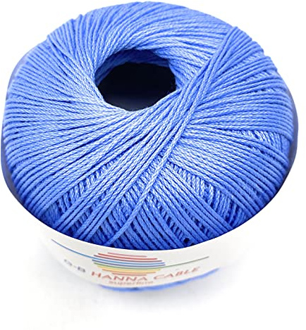 Hanna Cable,50 g,Häkelgarn,Filethäkelgarn,175m Lauflänge,NS2-2,5, (1670 jeans)