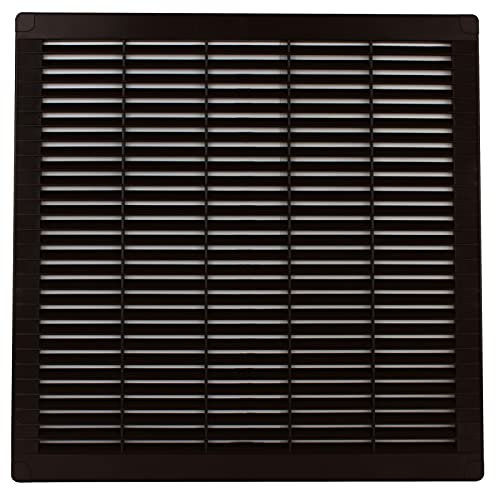 VONLIS 20683015 Rejilla de ventilación marrón 300 x 300, 300 x 300 mm