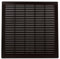 VONLIS 20683015 Rejilla de ventilación marrón 300 x 300, 300 x 300 mm