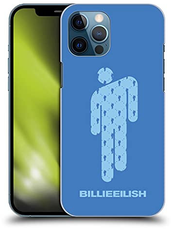 Head Case Designs Licenza Ufficiale Billie Eilish Blohsh Blu Arte Chiave Custodia Cover Dura per Parte Posteriore Compatibile con Apple iPhone 12 PRO Max