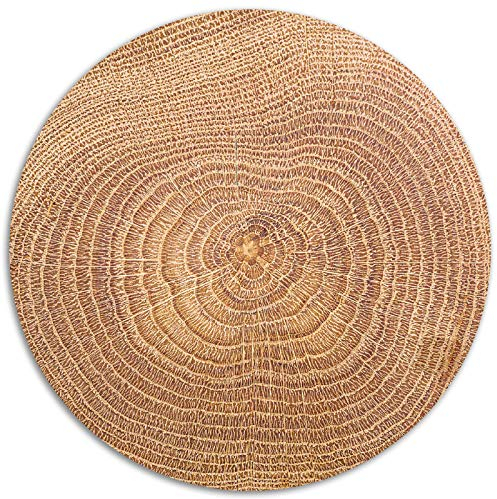 Edition Colibri Tapis de Souris en Bois Rond Ø 22 cm en Caoutchouc spécial extrêmement résistant à la déchirure avec Base Forte adhérence pour Un Maintien Optimal de (Motif 153)