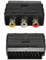 Mr. Gadget's Solutions Scart to 3 x RCA RCA's Phono Phonos Video & Audio AV Adapter With Input Output