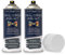 Premium Radiator Aerosol Spray Paint 400ml - Heat Resistant - Quick Drying & No Primer Required - Exterior Surfaces of Radiators, Hot Water Tanks (400ml (2 Pack) Spray, Anthracite Grey Matt)