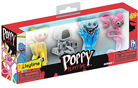 Rocco Giocattoli Poppy Playtime 4-Pack - FAN4FUN - 4 Mini Figures