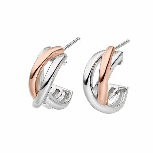 NANA KAY Modern Trio Creole Motile Rings (Bicolor (Silber, Rosé))