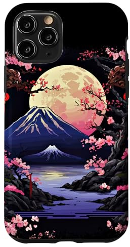Hülle für iPhone 11 Pro Kirschblüte Anime Japan Style Aesthetic Asia Japanisch