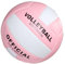 SUIOPPYUW Indoor Trainings Volleyball, ungiftiges PVC | Haltbarkeit Outdoor Indoor Trainings Volleyball für Outdoor Outdoor Volleyball, Pulver
