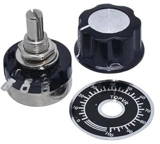 WTH118 DIY Kit Parts 2W 1A Potentiometer 1K 2.2K 4.7K 10K 22K 47K 100K 470K 1M AUOQKQUT(2.2K Ohm)