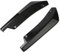 Hinten Spoiler Für S&Koda Für O&ctavia Für VRS Für RS Für K&odiaq Für Enyaq Für S&uperb 1 2 3 Heckstoßstange Lip Wrap Winkel Diffusor Splitter Canard Spoiler 2St Heckspoiler Heckflügel(Black)