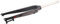 Forcella Rigida Bici 26 27.5 29 Universale Forcella per Mountain Bike 1-1/8 Diritta Forcella Anteriore in Alluminio Freno A Disco Forcella Bici A Sgancio Rapido 9 * 100mm(Black Gray,26in)