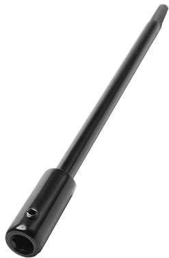 254mm Extra lang Bohrer Verlängerung für Sechskantwellen forstnerbohrer mit 3/8-schaft, Verlängerungsschaft Verlängerung Aufnahmeschaft Für besonders tiefe Lochfräsungen und Durchbrüche, Schwarz