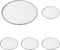 HENDI 617533 Griglia per Pizza (Confezione da 5)