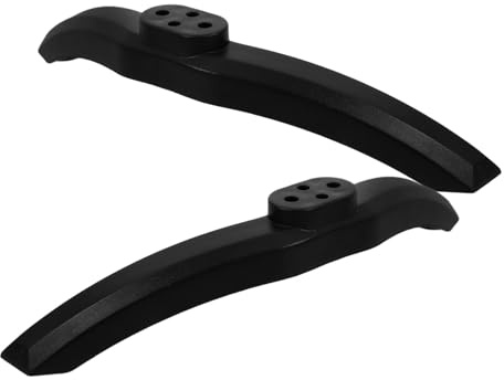 FIXOSHEE Tv Stand Replacement Base Pedestal Feet with Screws Stable and Balanced Tabletop Support for Tvs Monitors and Projectors Compatible with Screens Anti-tip Design