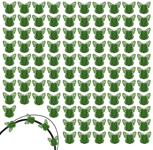 Generico Clip pour grimpantes, Support adhésif, Clip pour pothos et rampantes murales, pour Lierre Pothos et clématis dans la Maison et Le Jardin