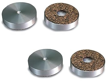 bFly-audio b.DISC Basic Unterlegscheibe mit Absorber, Ausführung:4-er Set M Aluminium