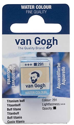 Van Gogh Aquarellfarbe, halbes Näpfchen, Titanbuff 291