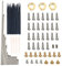 Vbestlife Alto Sax Reparatur- und Wartungsset, Windsaxophon Musikinstrumente Wartungsset