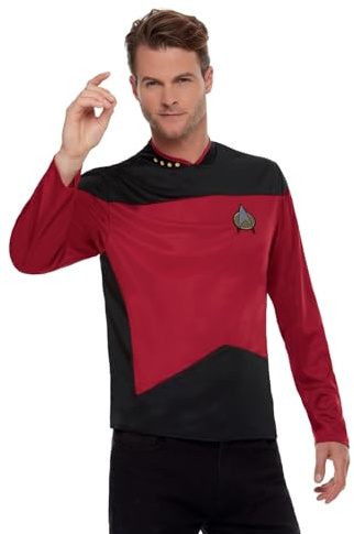 Smiffys Star Trek, The Next Generation Command Uniform, Ma Halloween und Karneval
