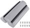 Leekerry Grey Super Absorbent PVA Sponge mop Head Refills - Pack of 3 （10.7’’） for Hardwood Laminate Wood Vinyl Tiles Kitchen Bathroom Floor Cleaning