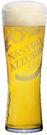 SET 6 BICCHIERI DA BIRRA NASTRO AZZURRO 0.2L