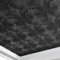 Art3d Lot de 12 dalles de plafond, panneaux de Wainscoting 3D à coller noires 61 x 61 cm, 4,5 m²