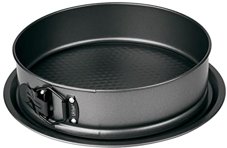 Tradineur - Molde desmontable con bandeja antiadherente con fácil desmoldeo 26 cm de diámetro 6 cm de altura