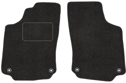Vorne Velour Fußmatten Satz für Opel Corsa C 2000-2006 - 2-teilig - Passgenau