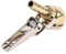 Schlauchtülle Clip-On Ball Foot Air Chuck Reifen Autoventil Hebelstecker Reifenventil Luftspannfutter Schlauch Barb Clip-On Ball Foot Air Chuck Tire/Tyre Inflator Gauge Fitting Tool