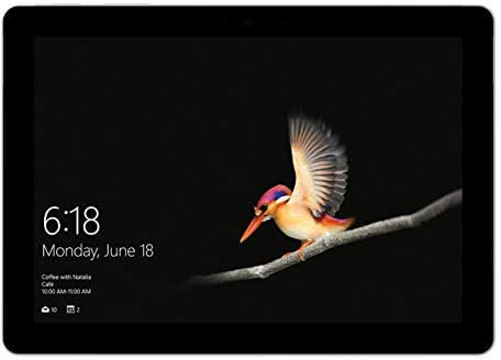 Microsoft Surface Go Intel Pentium 10 Microsoft Windows 10 Pro Silver 128GB Tablet, micro-SD and Camera (Renewed)