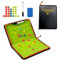Taktiktafel Fußball, Professional Taktiktafel Fußball Tragbar Trainer Taktikmappe Klappbar Football Coach Board Multifunktional Taktiktafel mit Magnete Stifte für Taktikschulung und Spielanpassungen