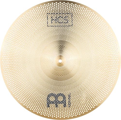 Meinl Cymbals Practice HCS Crash – 18 Zoll (Video) Schlagzeug Becken (45,72cm) mit geringer Lautstärke – Messing – traditionelles Finish (P-HCS18C)