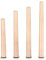 4 Stück Ersatz Tischfuß für Sofa/Couch/Lounge/Stuhl/Schreibtisch/Schrankfüße Schräge,Holz Tischbeine aus massivem Naturholz (50CM,4pcs-vertical)