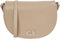 Calvin Klein Damen Crossbody Bag Tasche Saddle Bag mit Drehverschluss, Grau (Crockery), Einheitsgröße